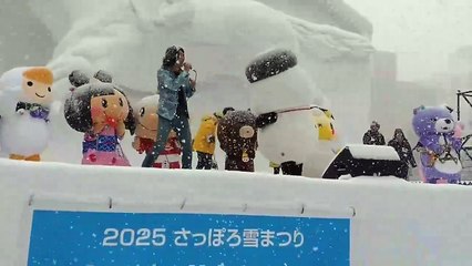 japanese mascot performance in sapporo 5
