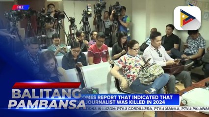 PTFOMS welcomes report that indicated no Filipino journalist was killed in 2024