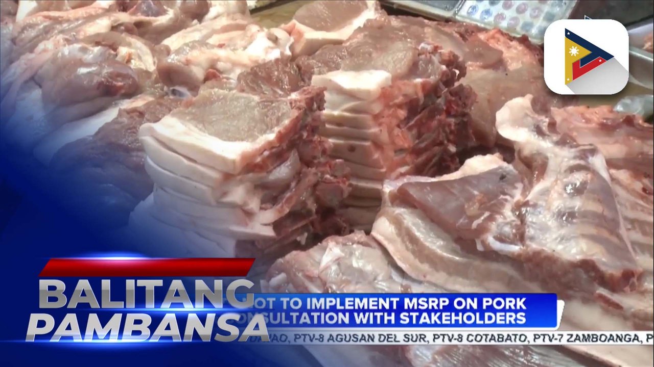 D.A. opts not to implement MSRP on pork after consultation with stakeholders