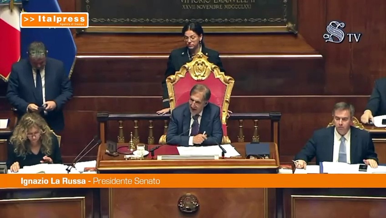 La Russa "Auguri di pronta guarigione al Papa"