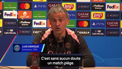 PSG - Enrique : "Un match piège contre Brest"