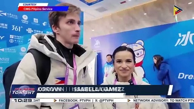 PH skating pair Aleksandr Korovin, Isabella Gamez finishes 4th place at Asian Winter Games 2025