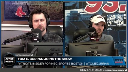 Jones & Keefe: Should the Patriots make Rhamondre Stevenson available for trade? Tom E. Curran thinks so