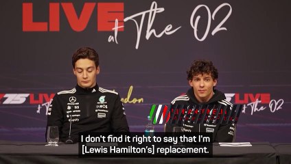 Teen sensation Antonelli says he's no 'replacement' for Hamilton