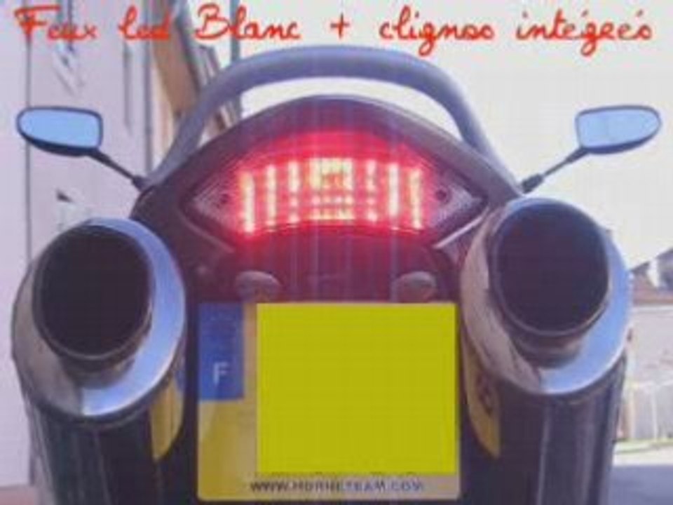 Feux led clignos integres 900 hornet