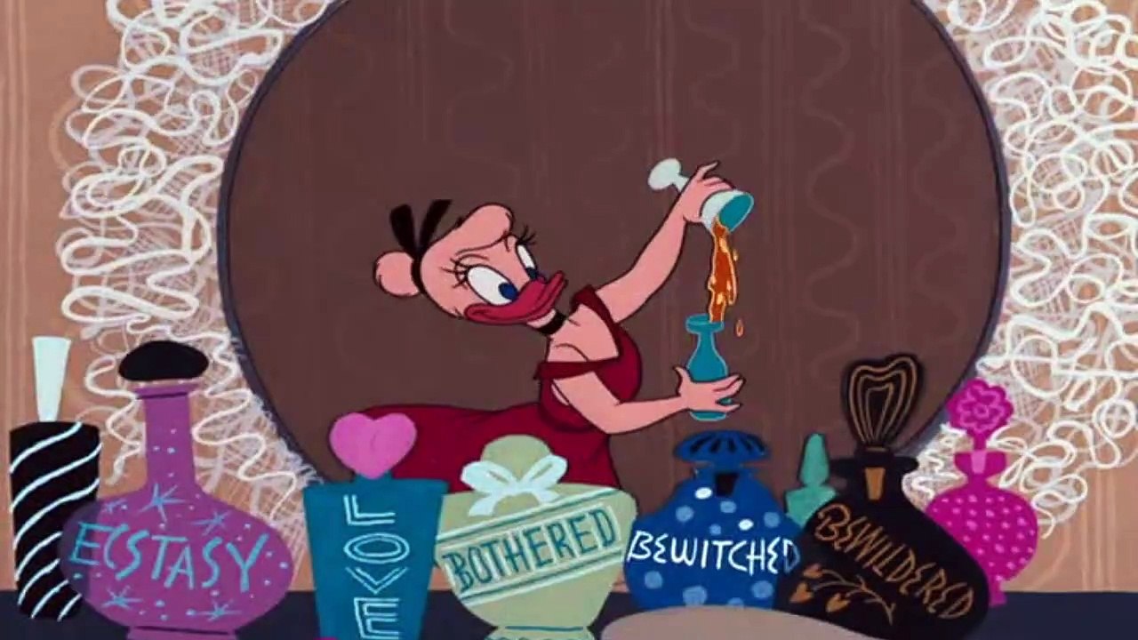 Donald's Diary of Love with Daisy | Donald Duck Cartoons 105 - Donald's Diary 1954