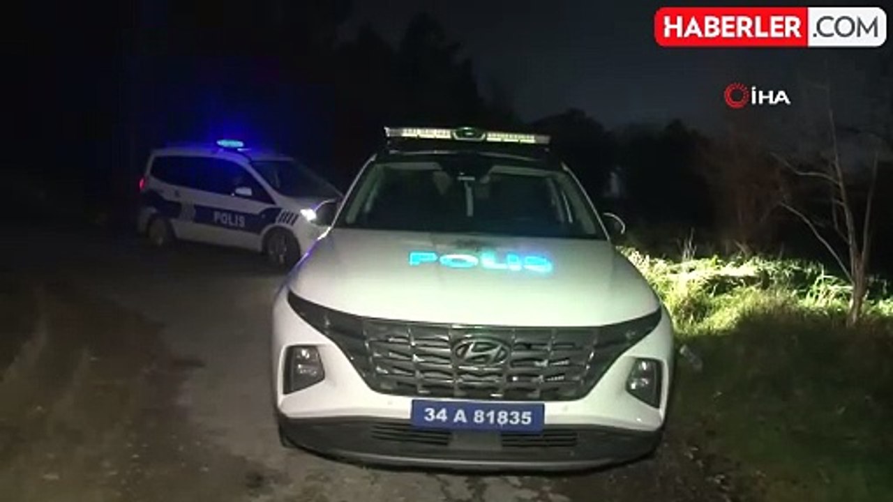 Arnavutköy'de Ağaçlık Alanda Ceset Bulundu