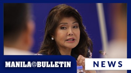 Imee Marcos says she won’t recuse from VP Sara impeachment trial