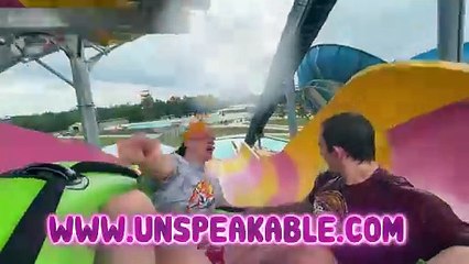 I Spent 24 Hours TRAPPED In a WATERPARK!