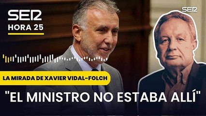 El ministro no estaba allí