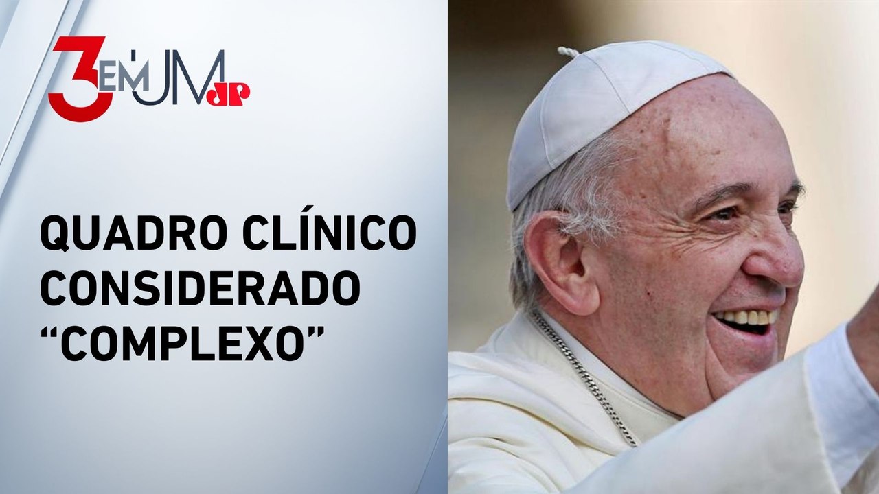 Vaticano informa que papa Francisco tem pneumonia bilateral