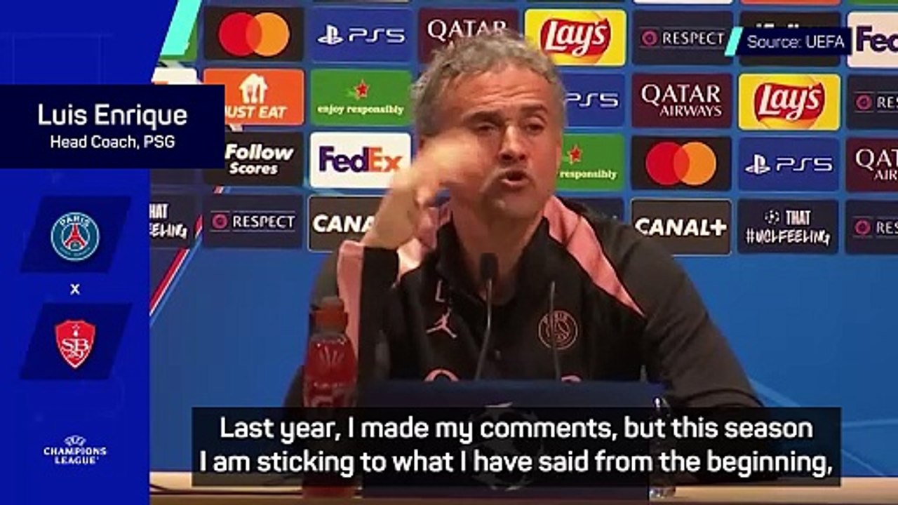 I am not a magician - Enrique shrugs off PSG being UCL favourite