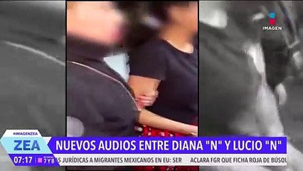 "Envuélvelo en papel, tíralo, algo así": Filtran audios de Lucio "N" y Diana "N"