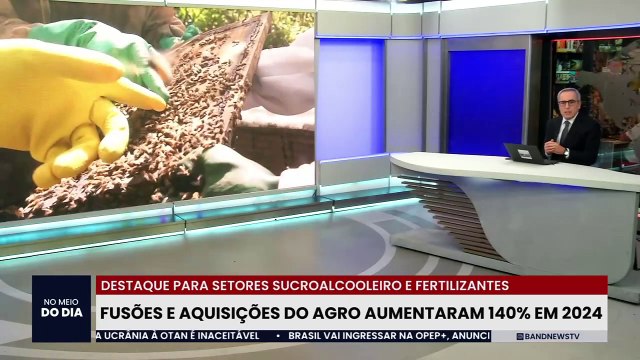 Fusões e aquisições do agro aumentaram 140% em 2024