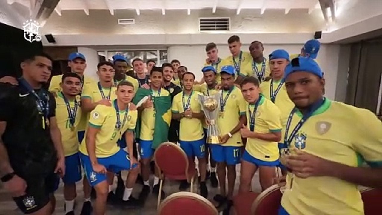 Assista à mensagem de agradecimento dos jogadores da Seleção sub-20