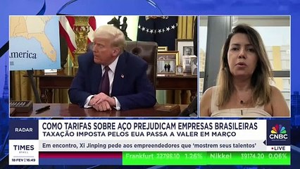 Presidente executiva da Abeaço detalha cenário no Brasil após tarifas de Donald Trump sobre aço