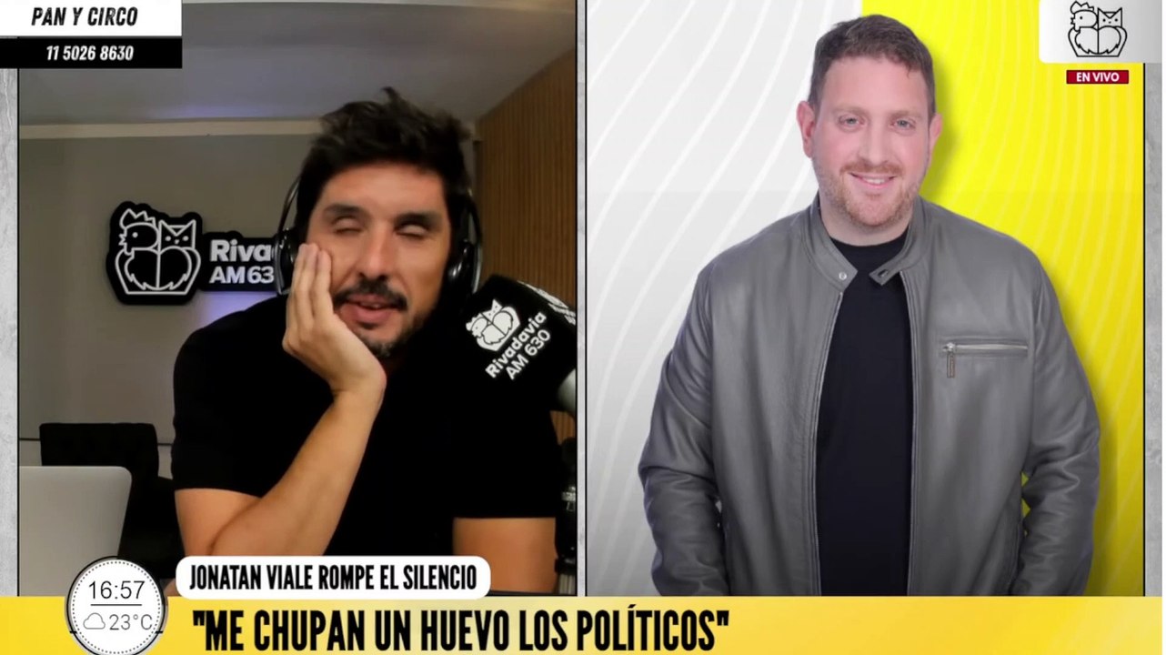 Jonatan Viale habló de la entrevista a Milei