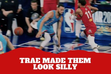 Played around with them! Trae Young makes Curry and other All-Stars look silly with his dribbling