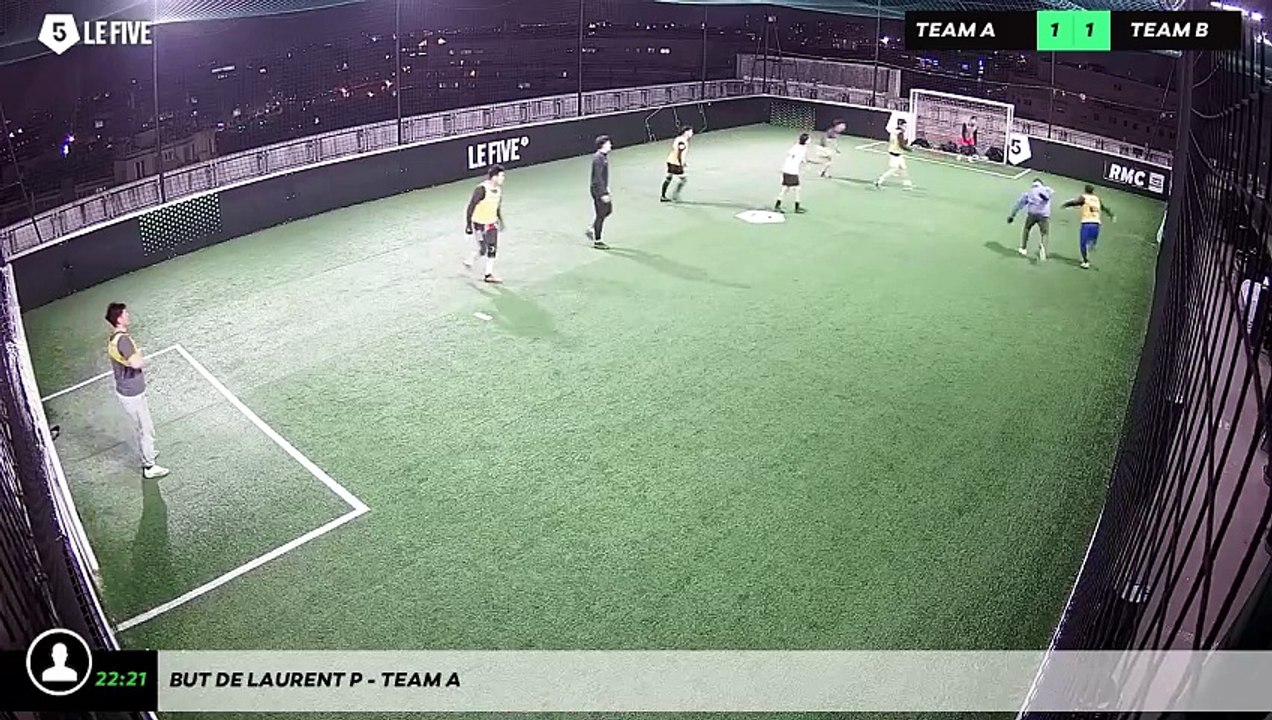 But de Laurent P - Team A