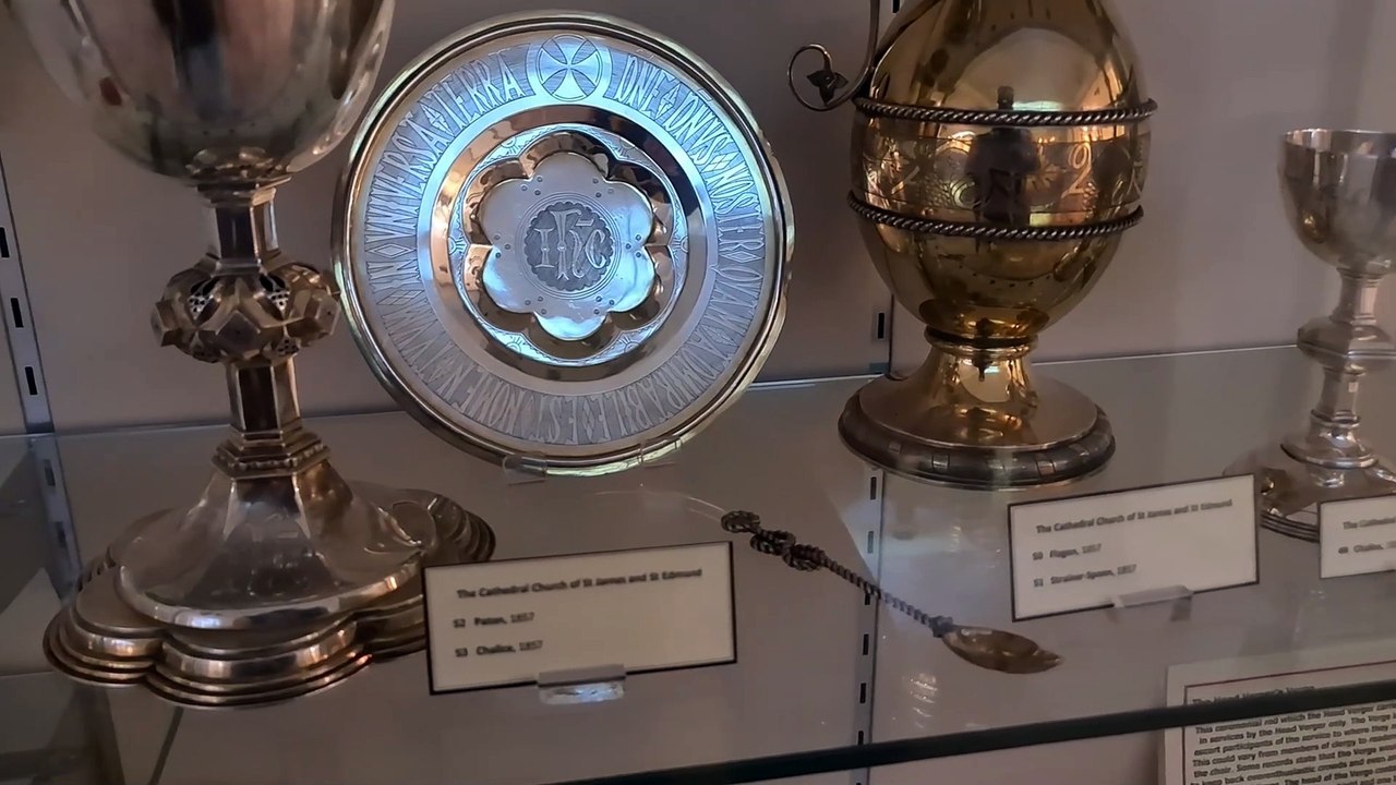 Bury St Edmunds Cathedral:Treasury Exhibition #burystedmunds #treasuryexhibition #suffolk #cathedral