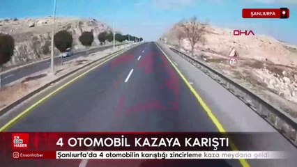 Şanlıurfa'daki zincirleme kaza