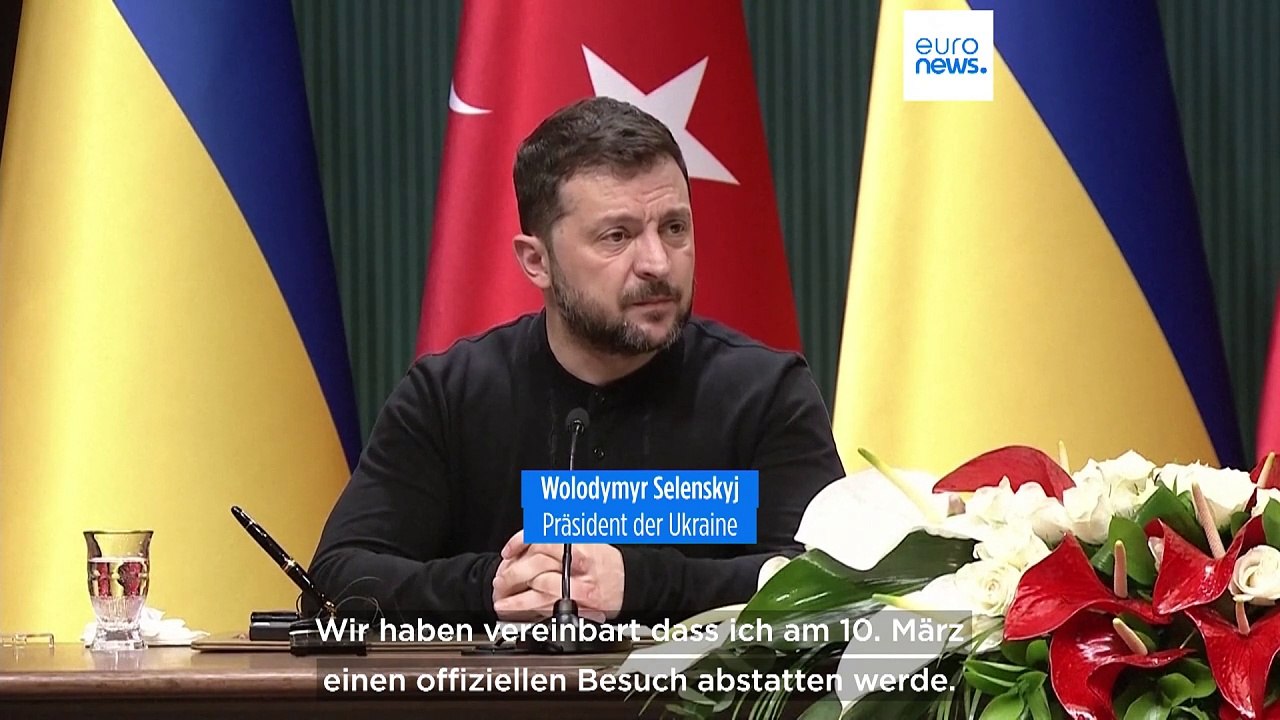 Präsident Selenskyj sagt geplanten Besuch in Saudi-Arabien nach US-Russland-Treffen ab