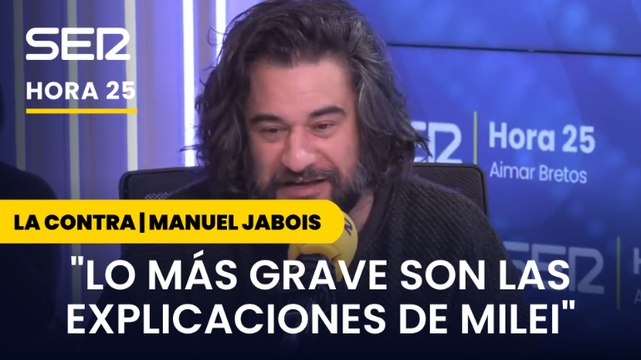 Manuel Jabois: No es la promoción y difusión de la estafa de Milei a sus ciudadanos lo más grave, sino las explicaciones