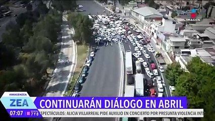 Transportistas acuerdan diálogo con la Secretaría de Gobernación
