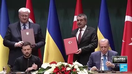 "Garantías de seguridad": Zelenski se reune con Erdogan para discutir paz en Ucrania
