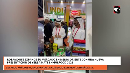 Rosamonte expande su mercado en Medio Oriente con una nueva presentación de yerba mate en Gulfood 2025