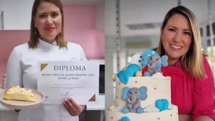 Adriana, salió de Colombia rumbo a Europa donde se convirtió en una repostera premiada