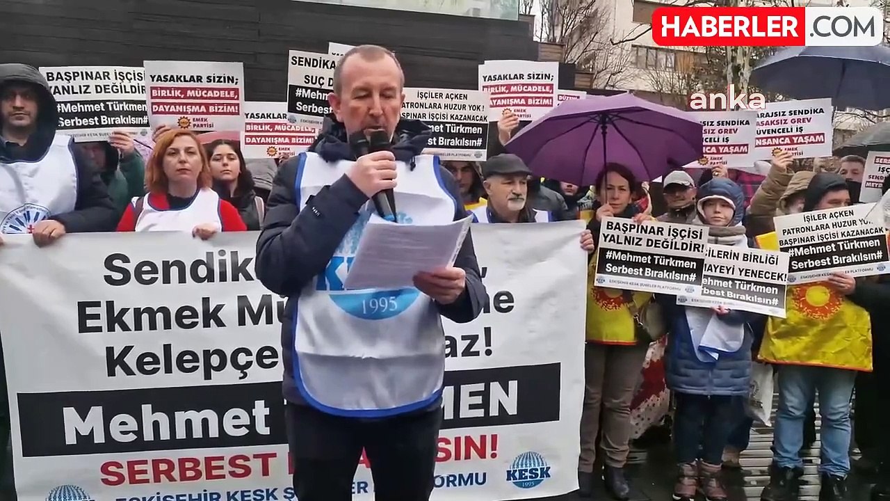 KESK Eskişehir, BİRTEK-SEN Genel Başkanı'nın Tutuklanmasına Tepki Gösterdi