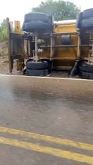 Accidente en la carretera Sucre - Potosí