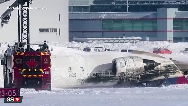 Plane crash survivor recalls 'insane' moment aircraft went belly-up