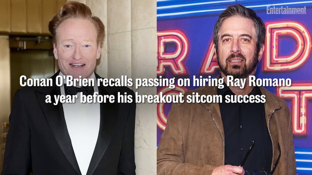 Conan O'Brien recalls passing on hiring Ray Romano a year before his breakout sitcom success