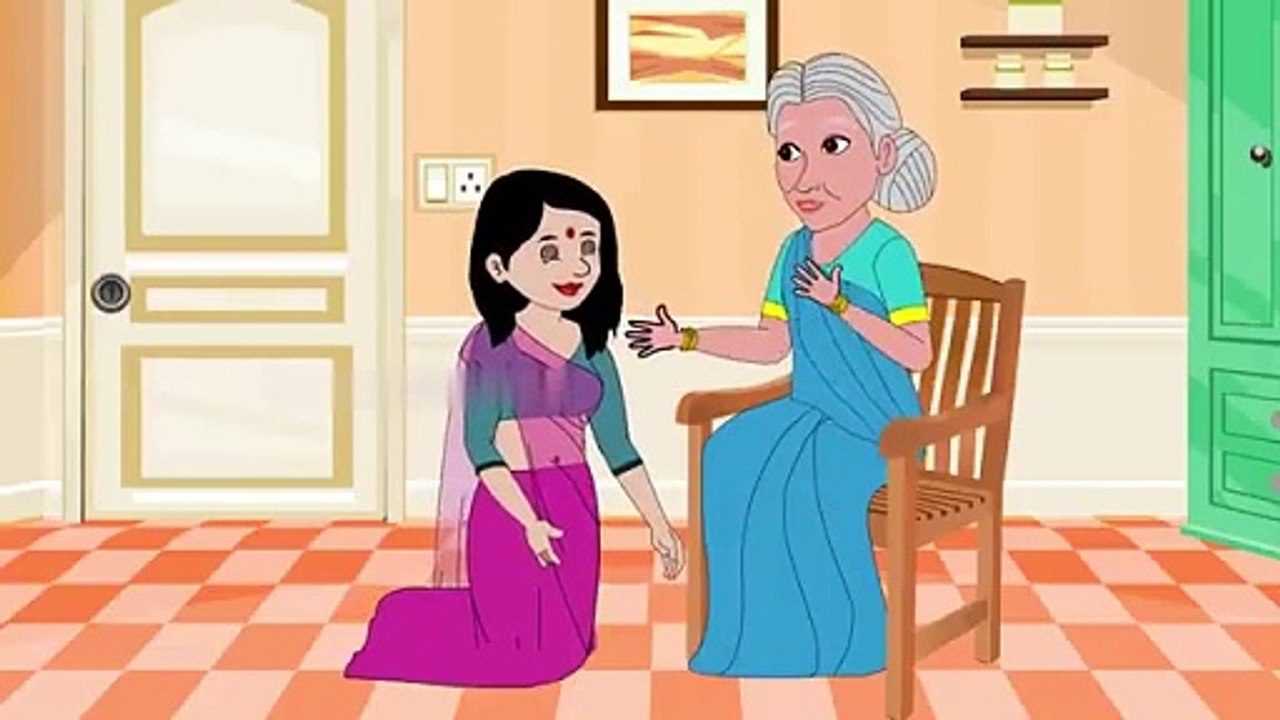 सास बहू का प्यार - hindi kahaniya _ story time _ saas bahu _ funny _ comedy _ new story _ 2020(360P)