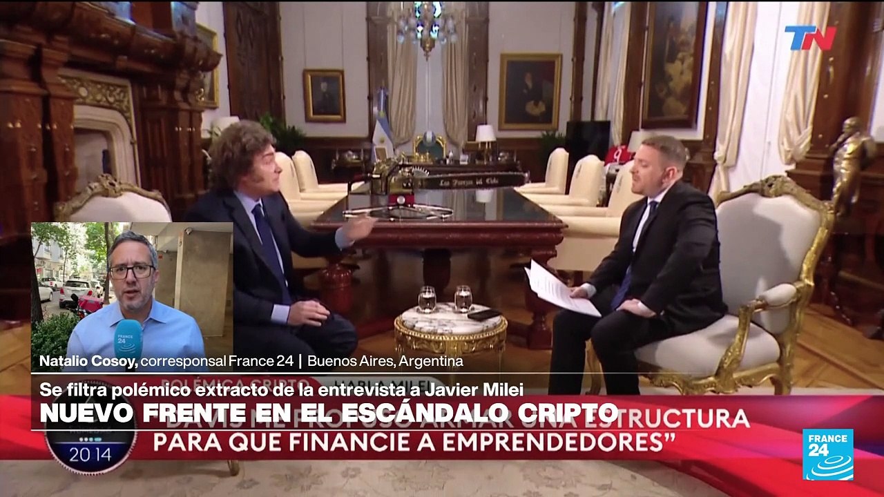 Informe desde Buenos Aires: Milei se pronuncia por "criptoestafa" en polémica entrevista