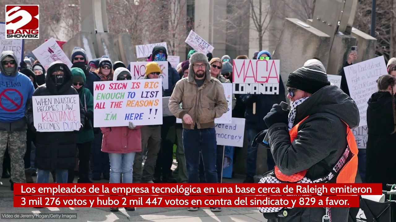 Empleados de Amazon rechazan la propuesta de un sindicato en un almacén de Carolina del Norte