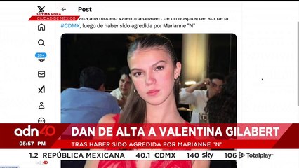 🚨¡Última Hora! Dan de alta a Valentina Gilabert tras haber sido agredida por Marianne "N"
