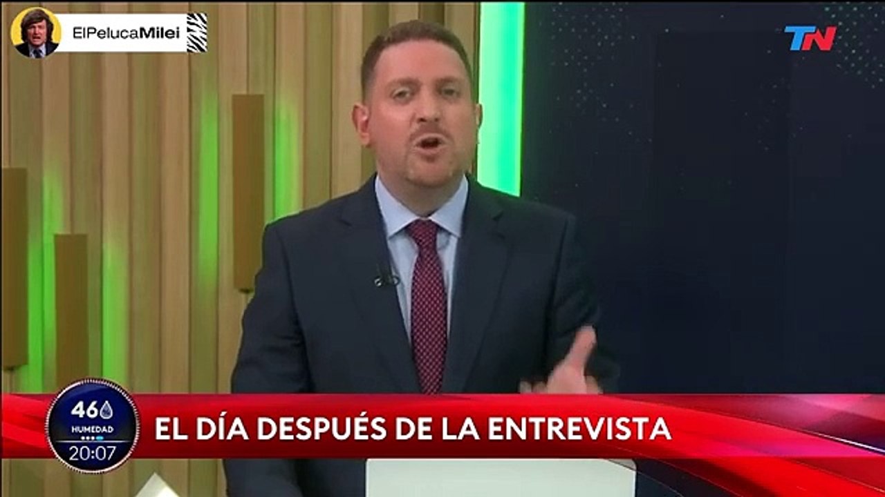 El descargo de Jonatan Viale después de la entrevista con Javier Milei