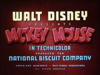 Mickey Mouse - Mickey's Surprise Party (1939)