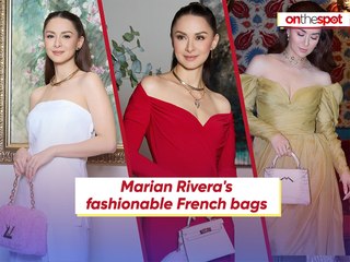 On the Spot: Marian Rivera's fashionable French bags