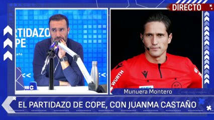 Munuera Montero: "Cuándo he visto la noticia he dicho 'esto no puede ser"