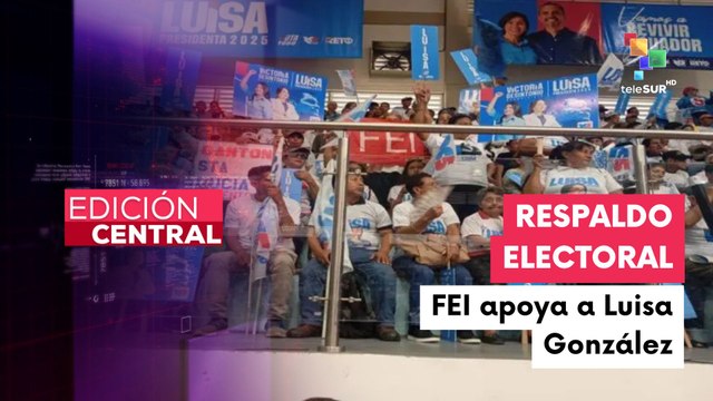 Confederación de pueblos indígenas reafirma su apoyo a la candidata Luisa González