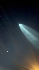  Lanzamiento de cohete Falcon 9 visibilizado en Barahona y Pedernales