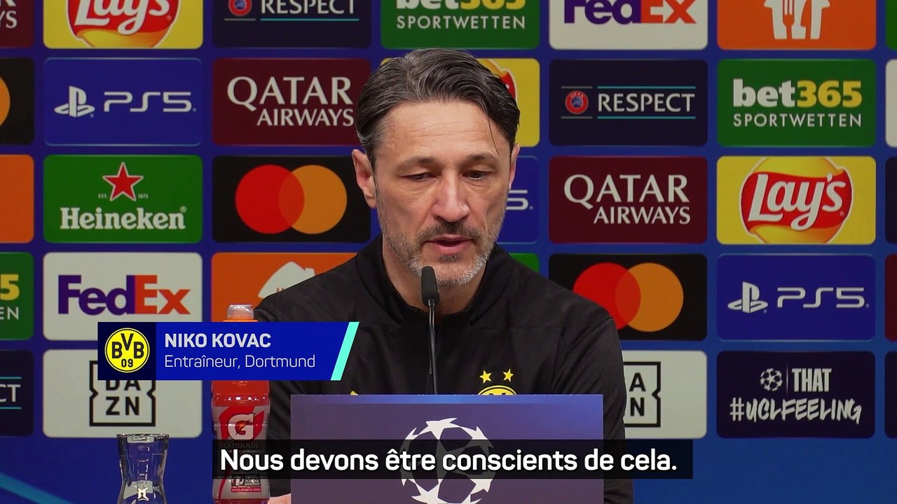 Dortmund - Kovac : "Ce serait stupide de penser que nous sommes déjà qualifiés"