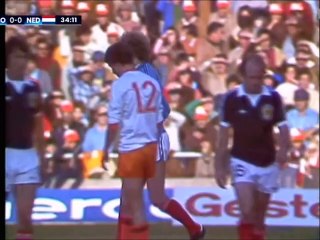 World Cup 1978  Netherlands vs Scotland (Group 4) English commentary