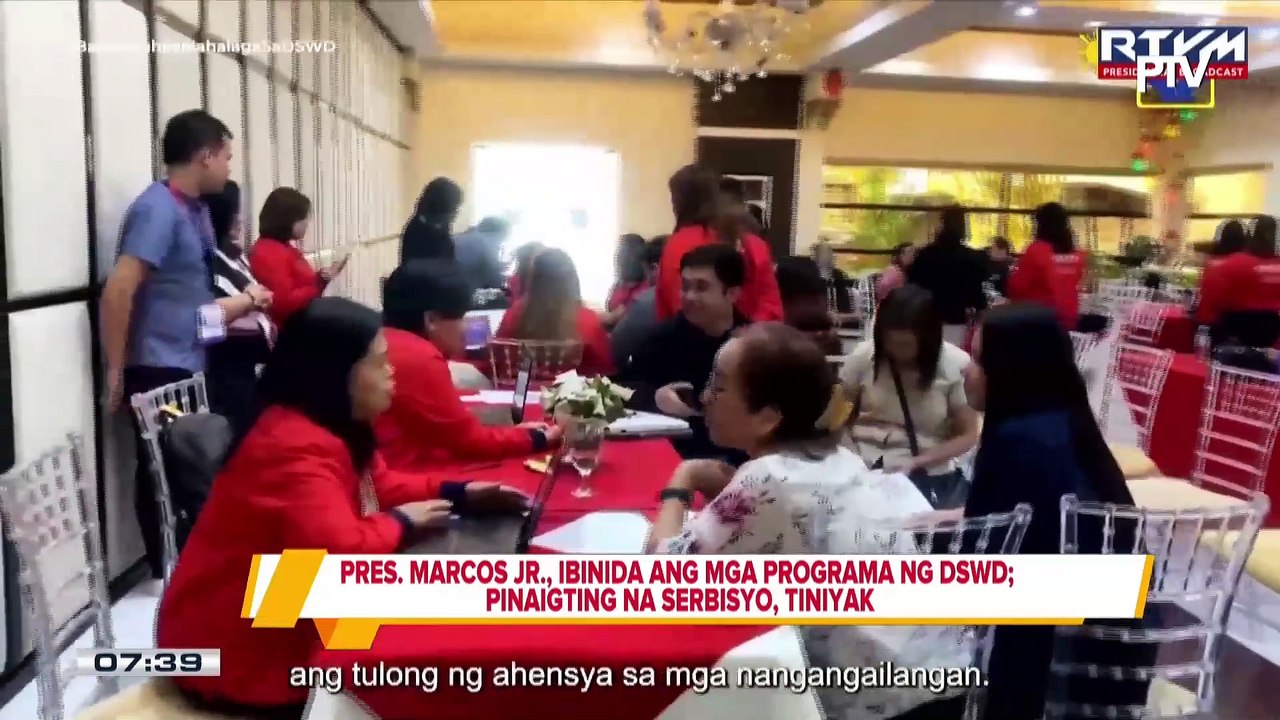 PBBM, ibinida ang mga programa ng DSWD; pinaigting na serbisyo, tiniyak