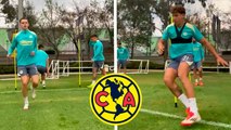 América se entrena en Coapa preparándose para enfrentar a León en la lucha por el liderato