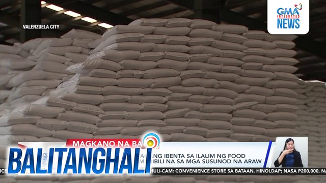 P35/kg bigas na pinayagang ibenta sa ilalim ng food security emergency, mabibili na sa mga sususnod na araw | Balitanghali